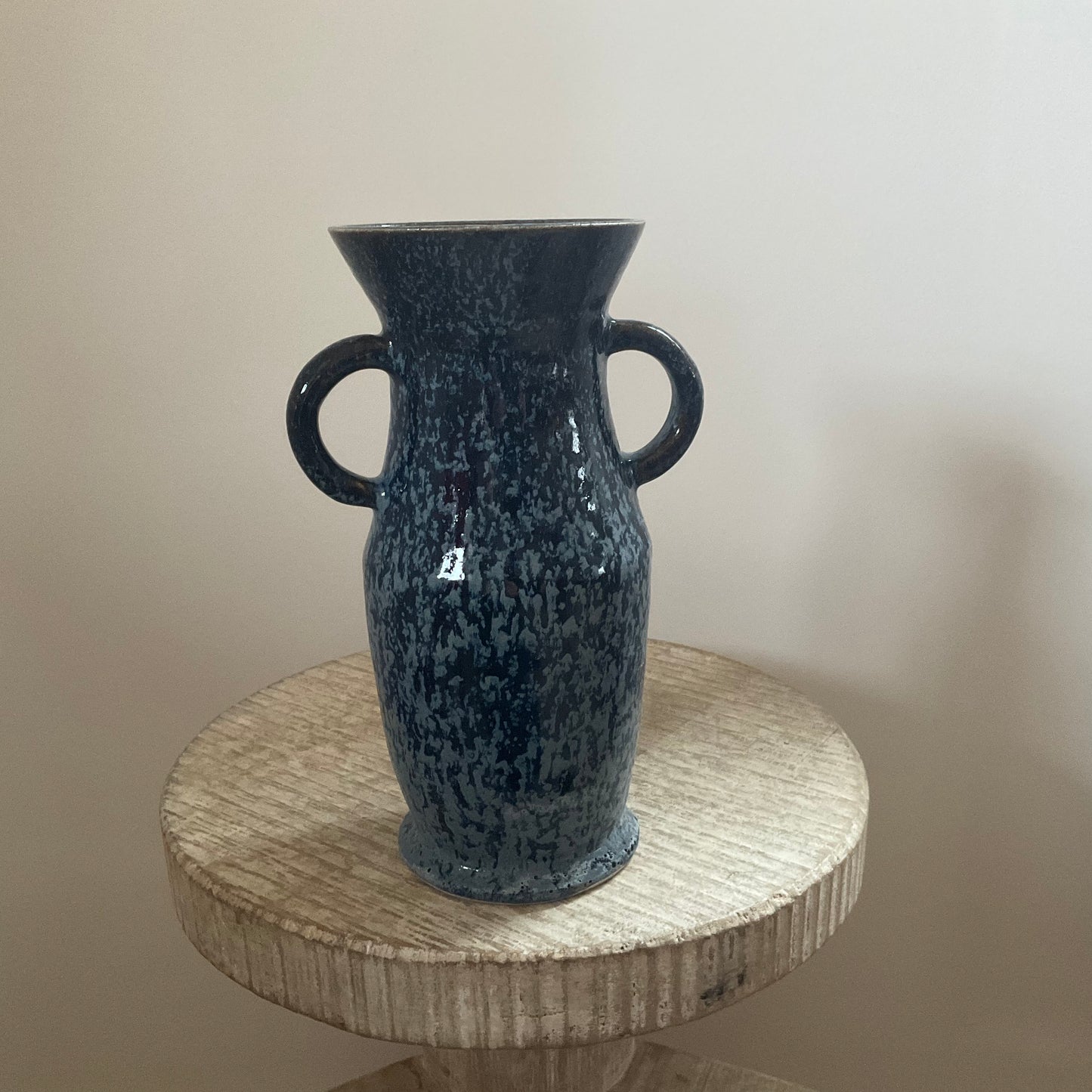 Claude Renaud Gloss Indigo Vase