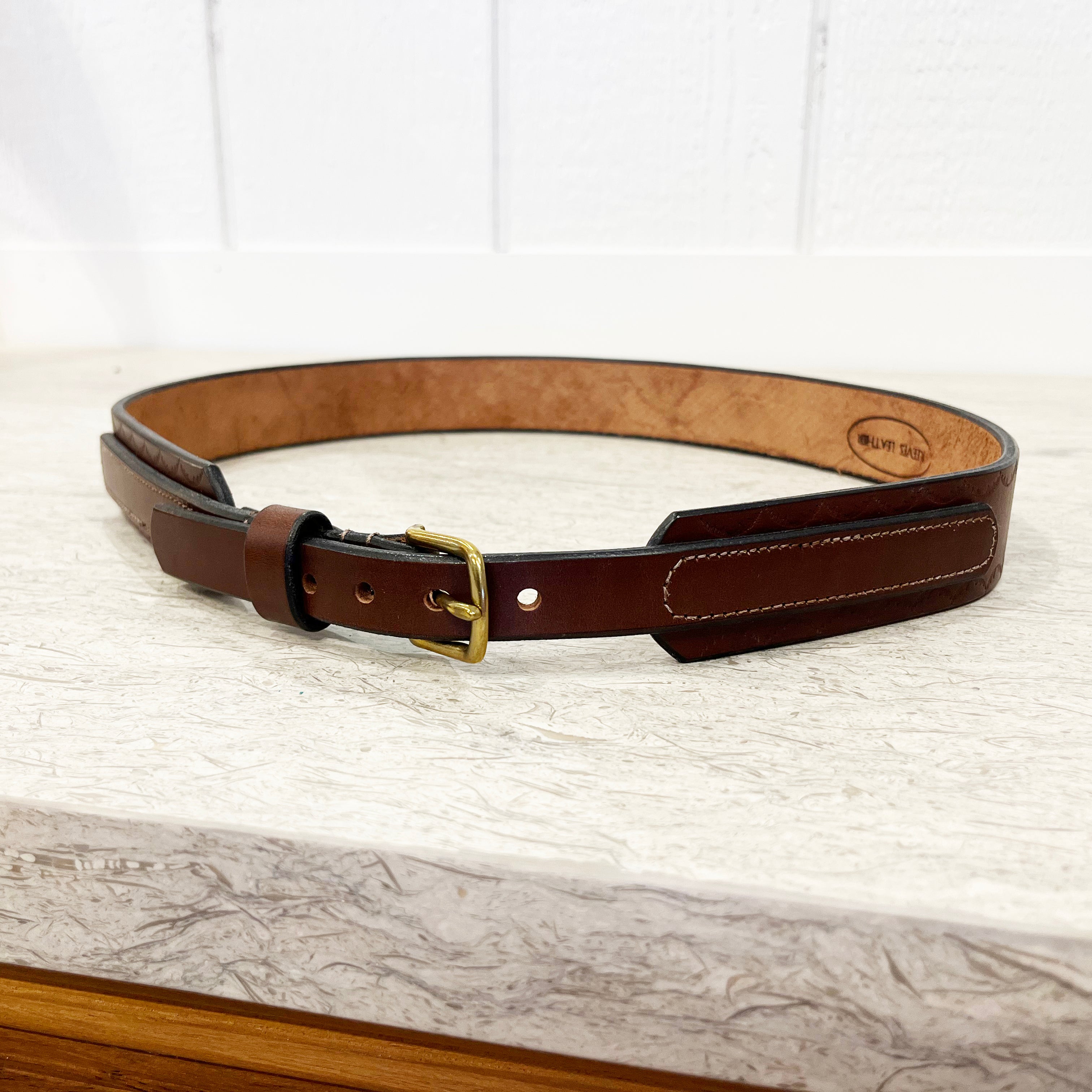 Bridle Leather Ranger Belt – 100 Main