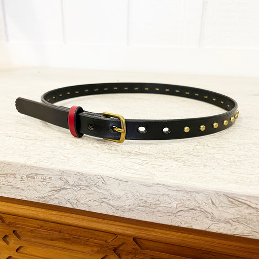 Hand-Studded Bridle Belt