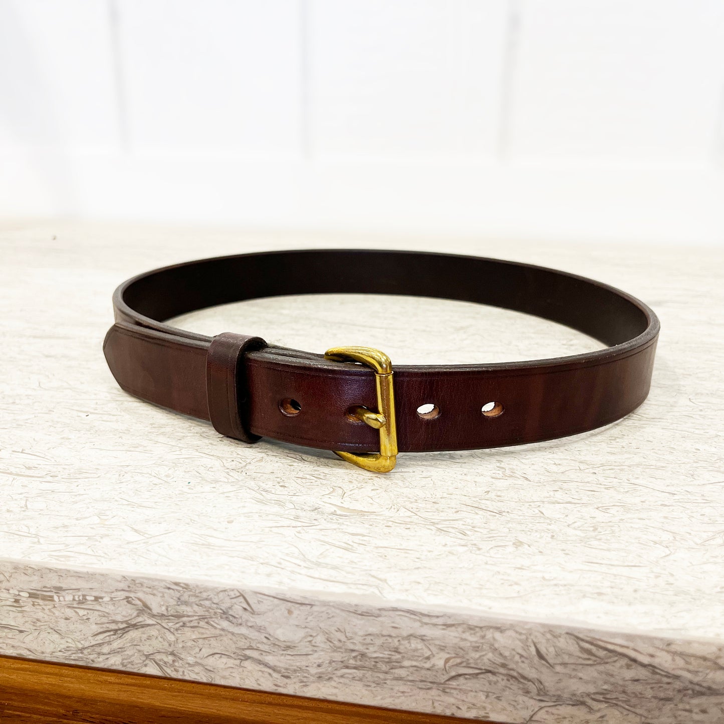 American Bridle Belt in Brown