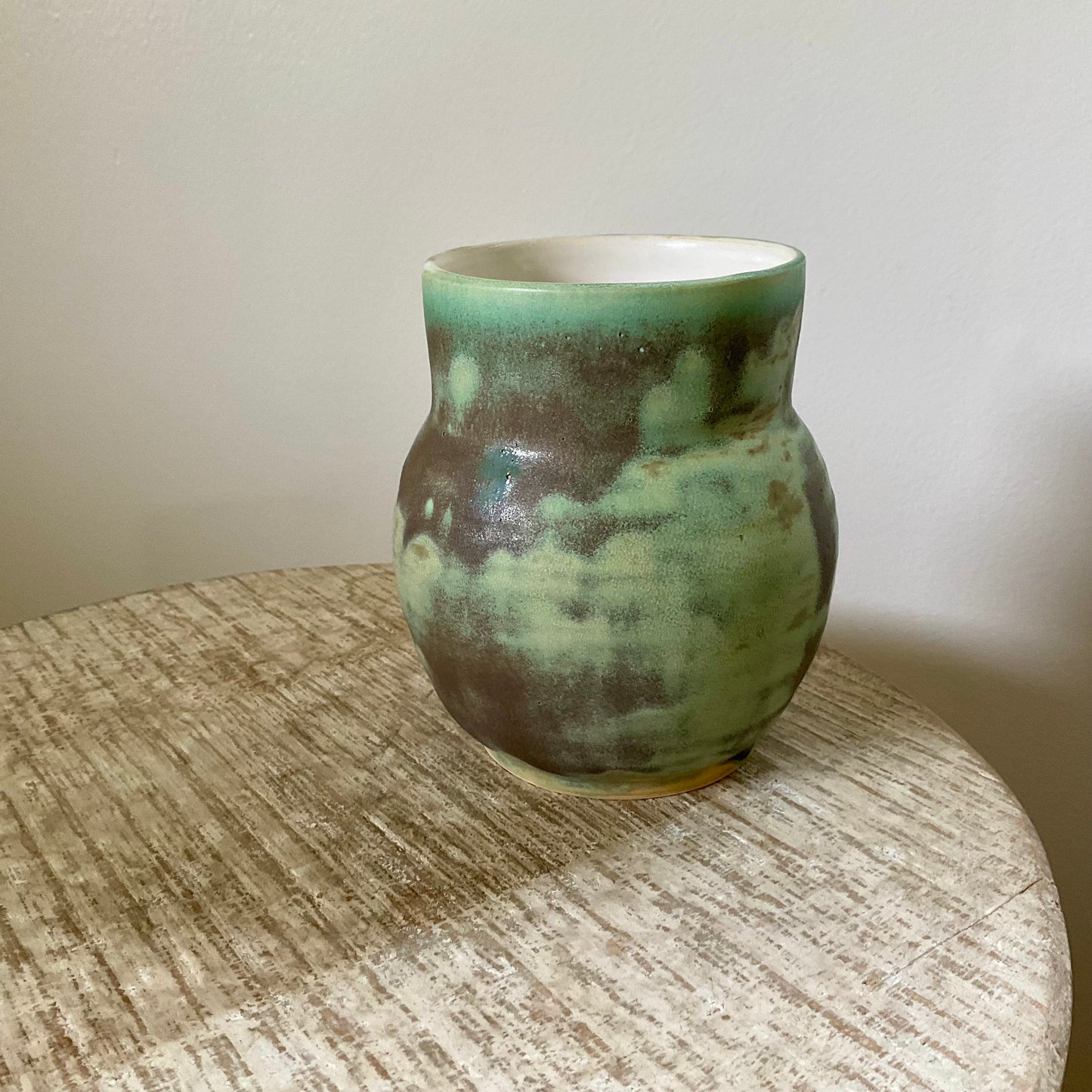 Verdigris Pot