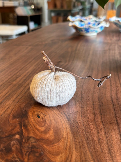 Handmade Wool Pumpkin - small