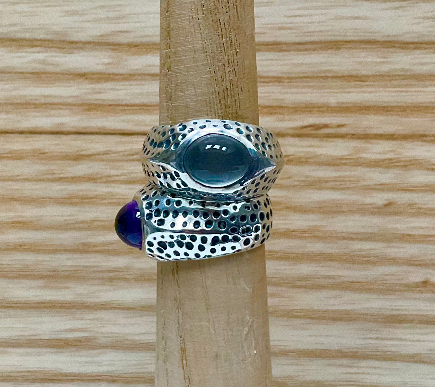 Moonstone Pixel Ring