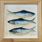 MEGAN RUCH FRAMED WATERCOLOR - FISH