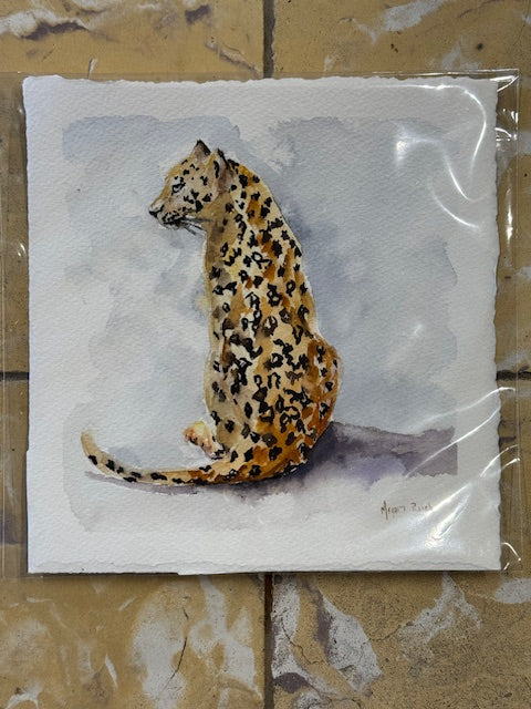 Original Watercolor - Cheetah