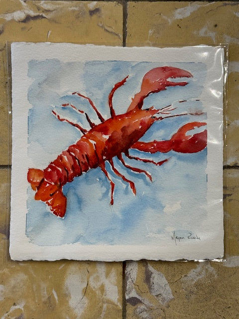 Original Watercolor - Lobster