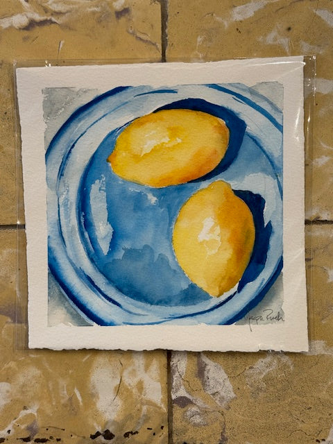 Original Watercolor - Lemons