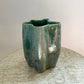 Green Short Wave Vase