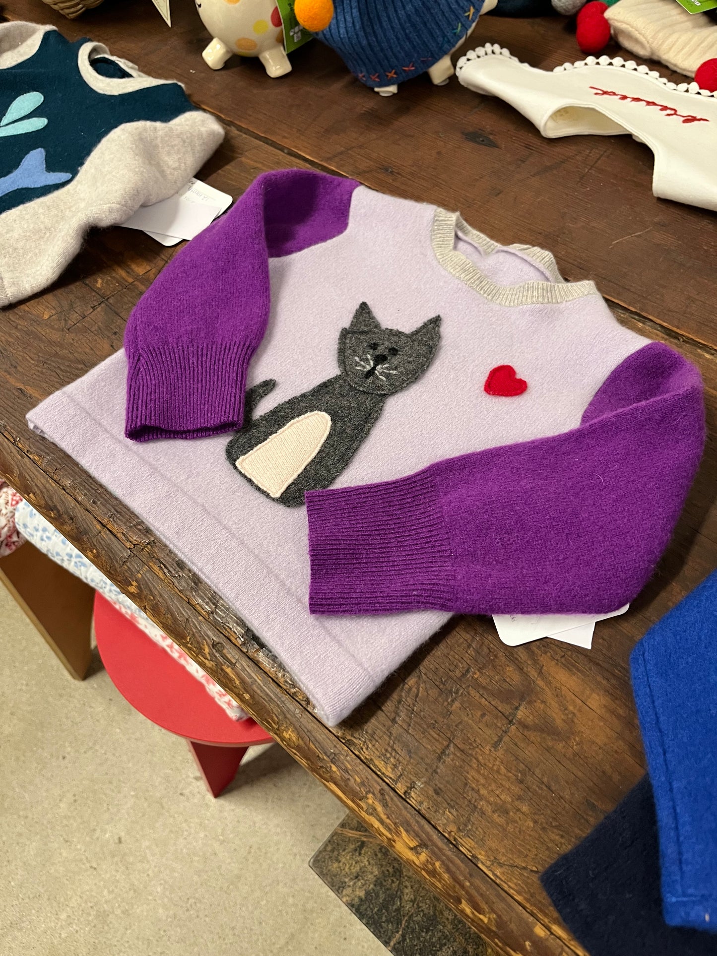 Repurposed Cashmere Children's Sweater