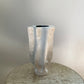 White Tall Wave Vase