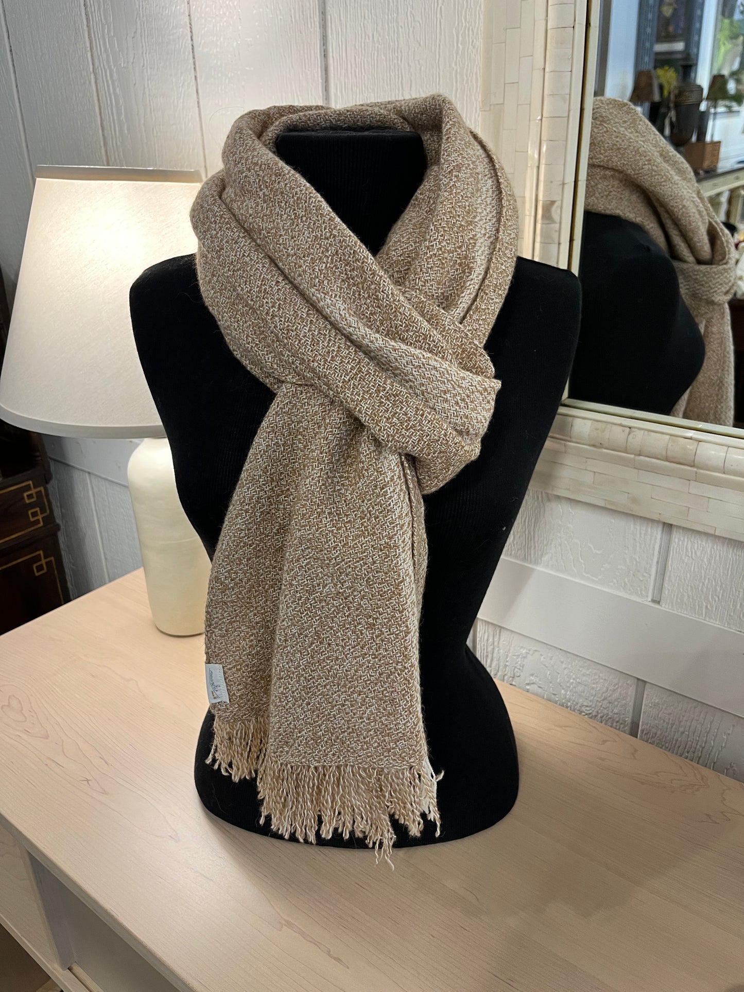 Handwoven Camel Scarf