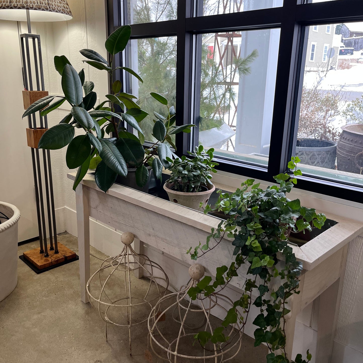 Handbuilt Metal-Lined Planter