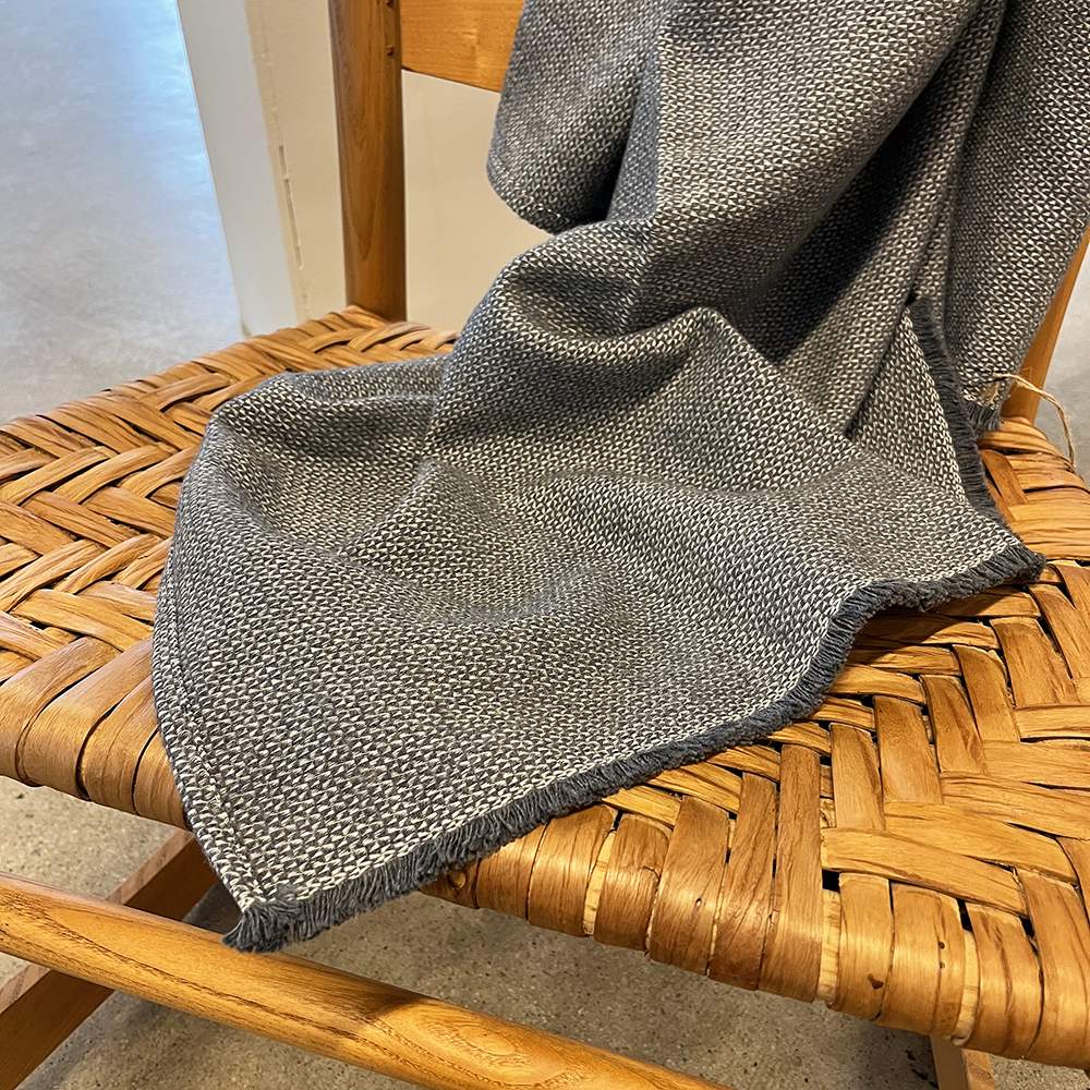 Throw Blanket in Charcoal