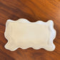 The Scalloped Hand-built Ceramic Tray