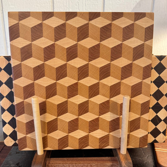 "Tumbling Blocks" Board