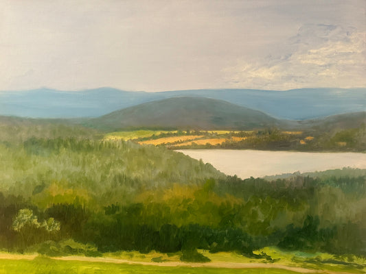 Gray "Pastoral View, Sharon, CT" Janet Iffland