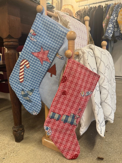 Handcut Applique Stocking - Kids