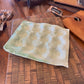 Handmade Egg Tray x 12 Celadon