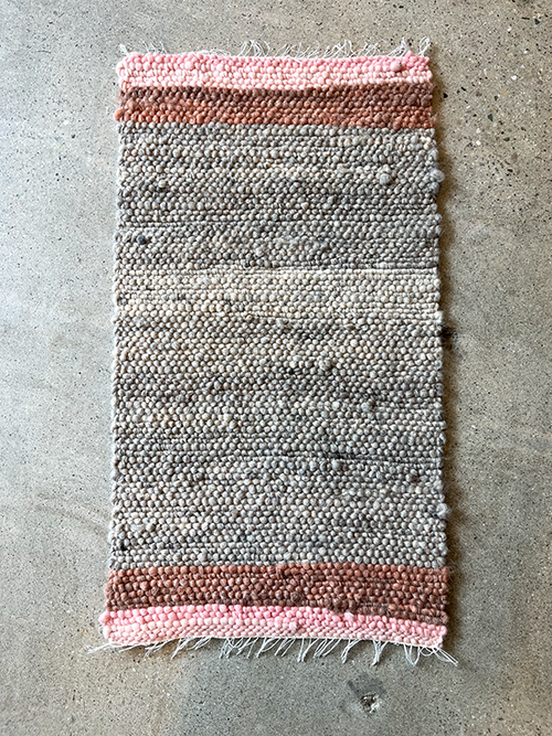 Meander Made - Handwoven Rug I
