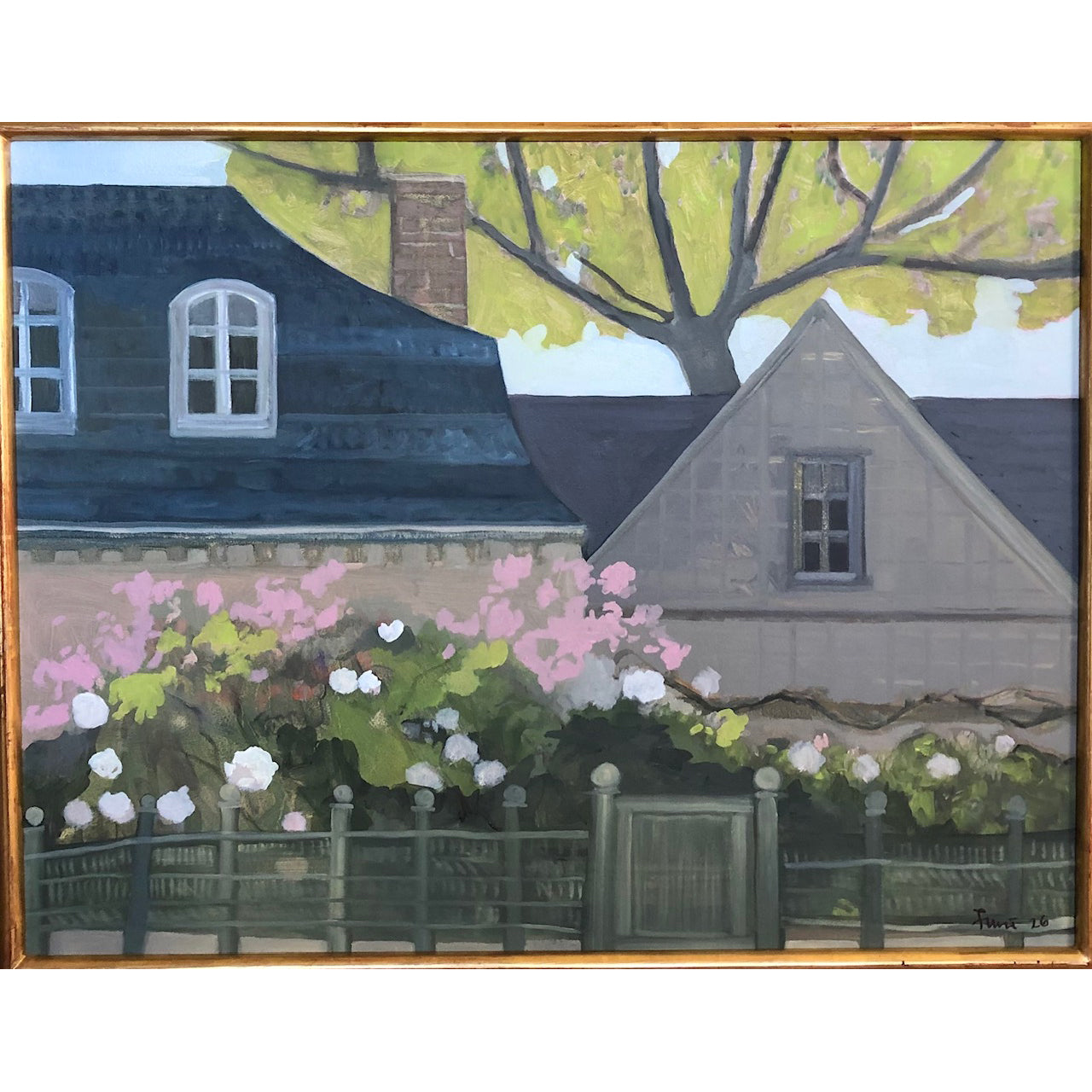 Light Slate Gray MANSARD GARDEN John Funt