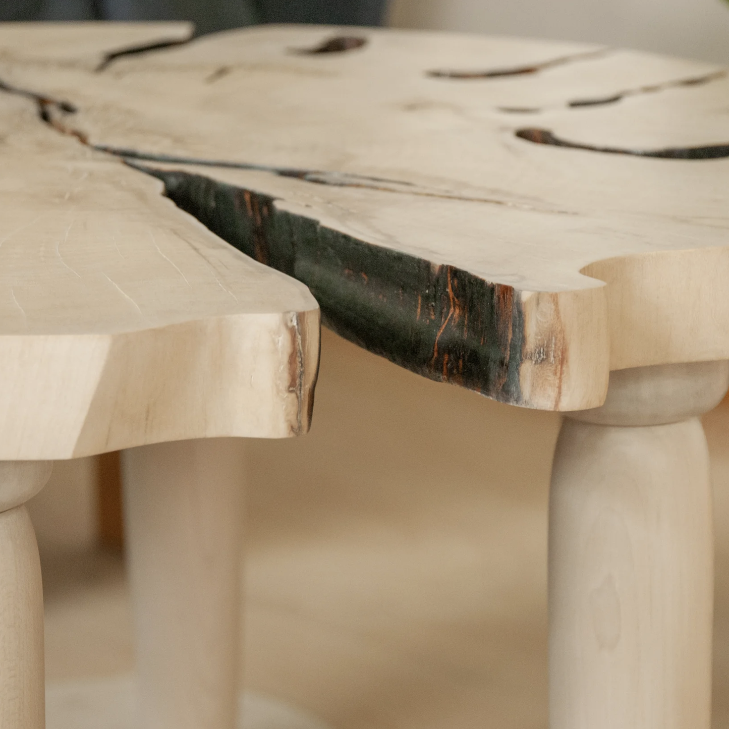 Maple "Cookie" Side Table