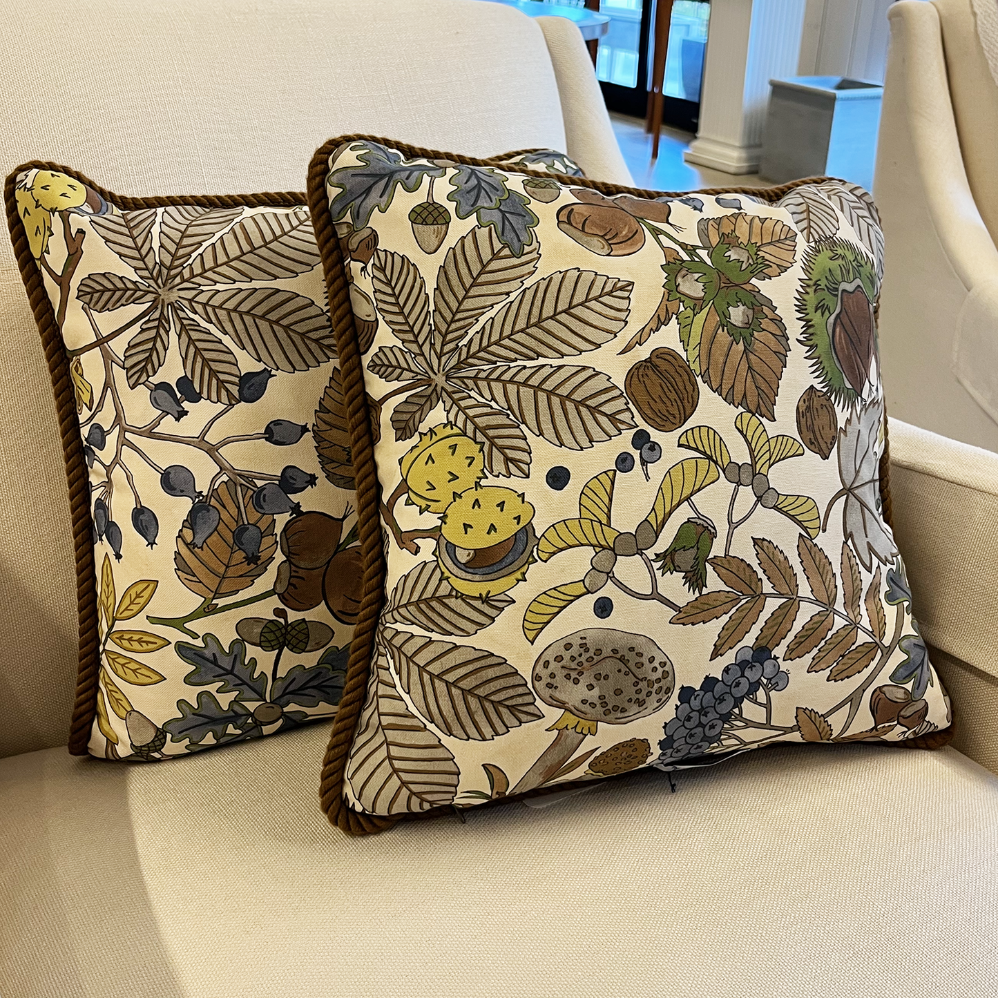 "A Walk in the Woods" Arts & Crafts Pillow