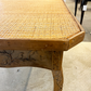 Treillage Raffia Topped Table