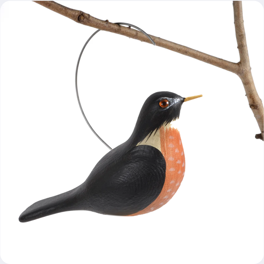 Robin Ornament on Copper Wire