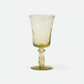 Spiral Wine Glass in Green