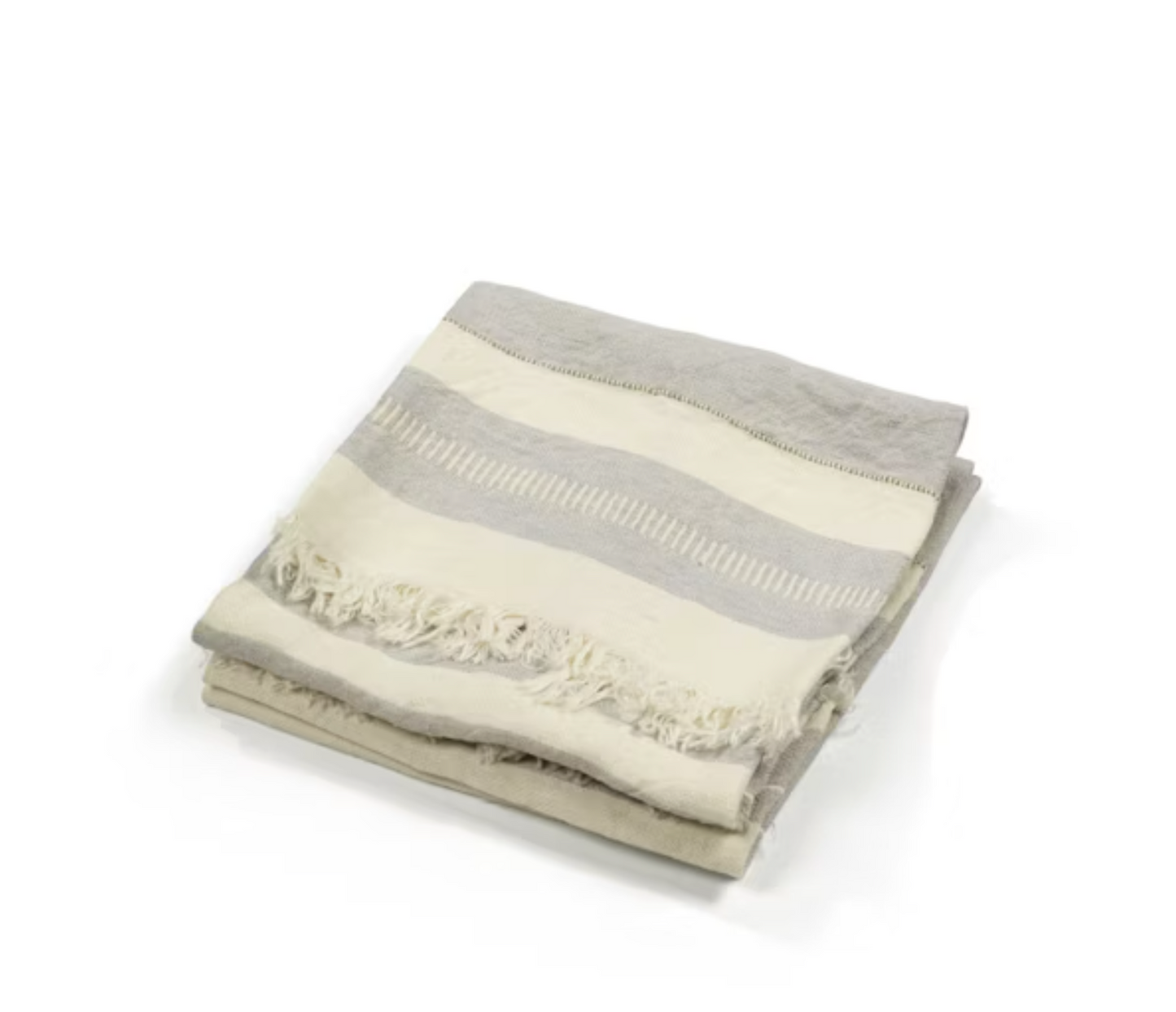 Belgian Linen Guest Towel - Gent Stripe