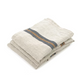 White Smoke Belgian Linen Tea Towel - Nairobi Stripe 100 Main