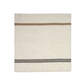 Light Gray Belgian Linen Tea Towel - Nairobi Stripe 100 Main