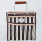 Palma Mini Metal Handle Tote in Cacao