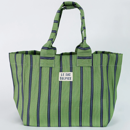 Lavender Biaritz Maxi Tote in Vendure Le Sac Sulpice