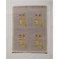 Slate Gray Soma – Block-printed Table Runner in English Lavender Soil to Studio