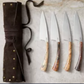 Handmade Steak Knife Set of 4 - Light Maple