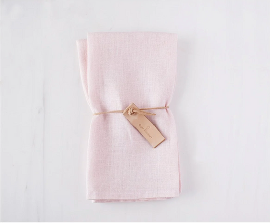 Linen Napkins - Light Pink (Set of 2)
