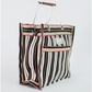 Palma Mini Metal Handle Tote in Cacao
