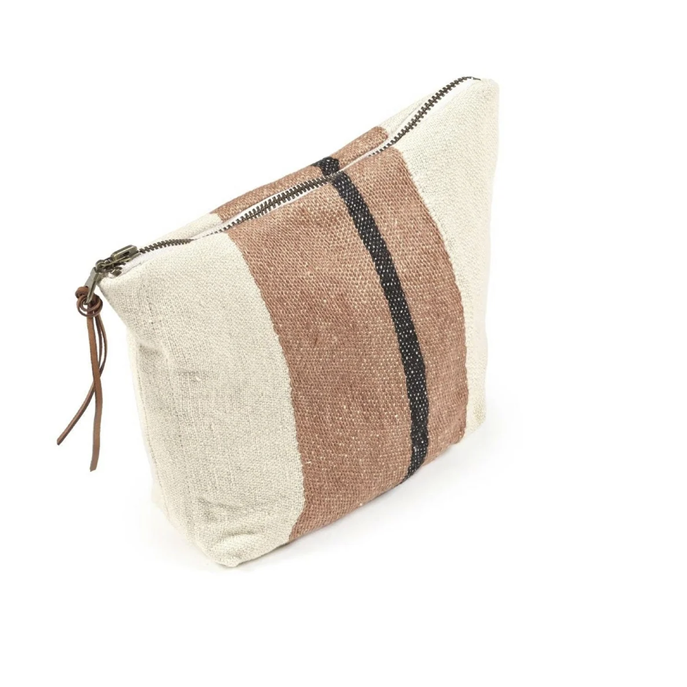Belgian Linen Pouch - Inyo 9"x6"