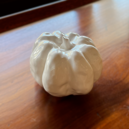 Small Ceramic Pumpkin