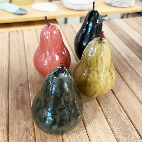 Small Ceramic Pear