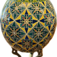 "Constanza" Handpainted Ostrich Egg