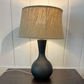 Amphoreus Table Lamp, Ebonized Red Oak