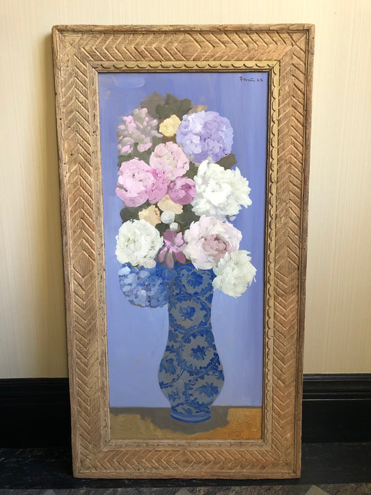 John Funt "Tall Vase with Peonies"