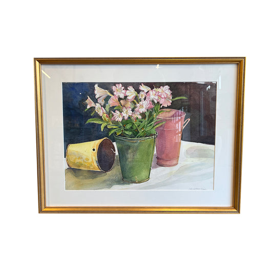 Three Metal Pails