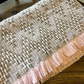 Pink and Gray Baby Blanket