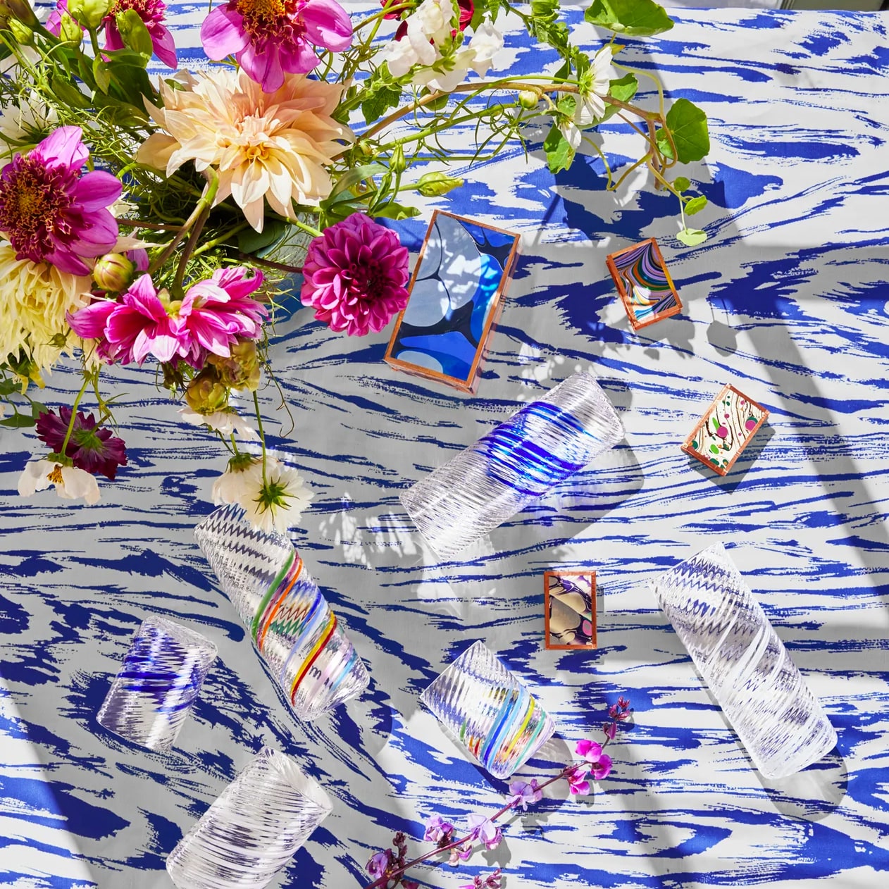 Handblown Rocks Glass