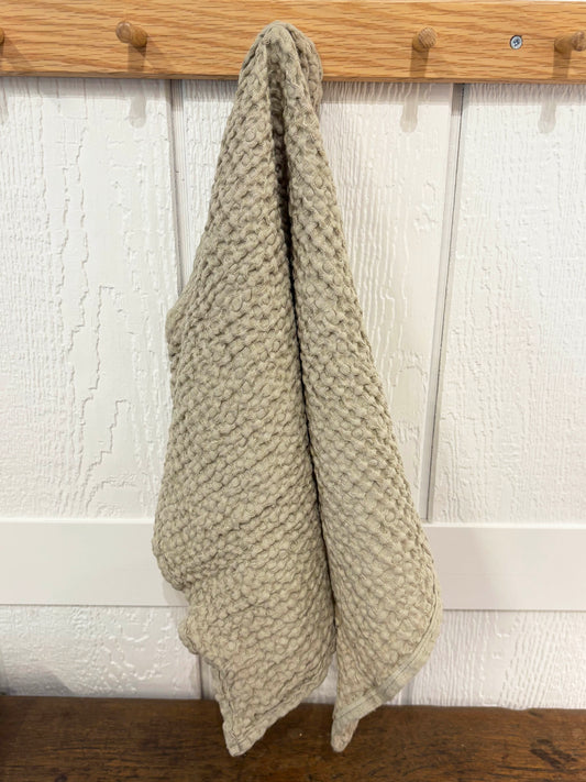 Waffle Linen Hand Towel