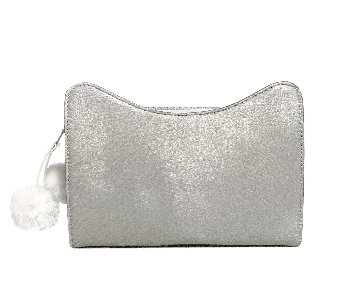 Jeffy Clutch in Glimmering White Pony