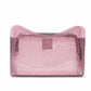 Jeffy Clutch in Pink Tulle PVC